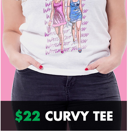 Shop Curvy Tees